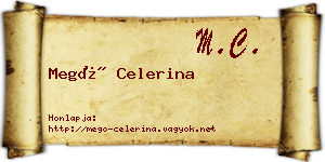 Megó Celerina névjegykártya